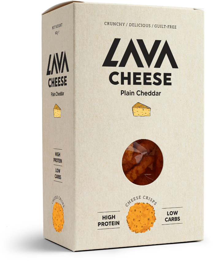 Lava Cheese Plain Cheddar package